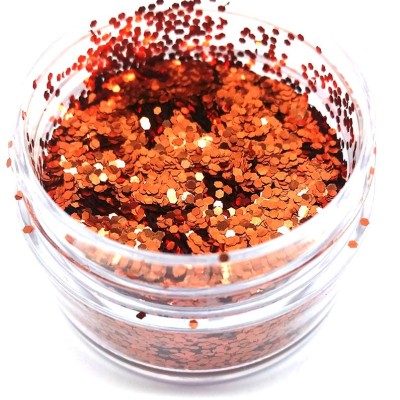 Chunky Glitter Orange Chunky Glitter Orange